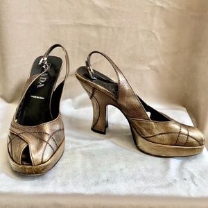 Vintage Prada slingback size 36 1/2